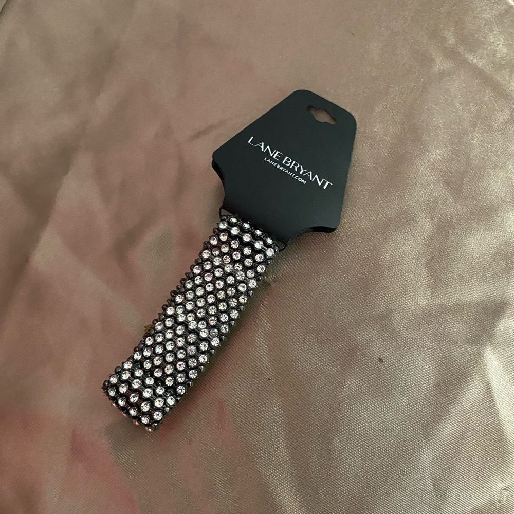 Lane Bryant Black crystal bracelet